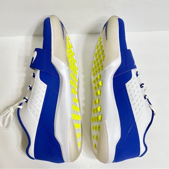 Nike Alpha Menace Turf Low Football Shoes Size 14.5 White Game Royal BV3997-101 - Picture 3 of 8